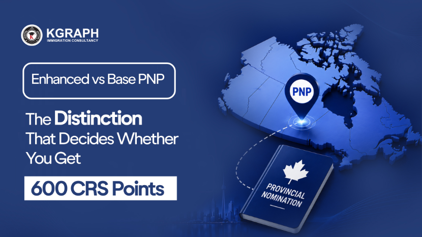 Enhanced vs base PNP provincial nomination for Canada Express Entry
